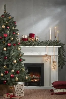 Triumph Tree Forest frosted kunstkerstboom blauwgroen 215cm - afbeelding 3