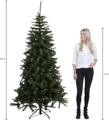 Triumph Tree Forest frosted pine kunstkerstboom groen 230cm - afbeelding 4