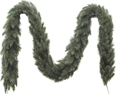 Triumph Tree Forest frosted pine verlichte kerstkrans groen Ø 200cm - 288 lampjes - afbeelding 1