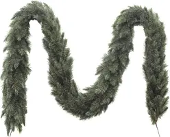 Triumph Tree Forest frosted pine verlichte kerstkrans groen Ø 200cm - 288 lampjes - afbeelding 1
