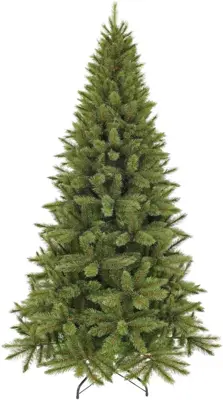 Triumph Tree Forest frosted slim kunstkerstboom groen 155cm - afbeelding 1