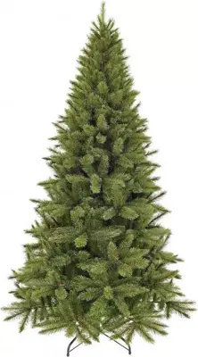 Triumph Tree Forest frosted slim kunstkerstboom groen 185cm - afbeelding 1