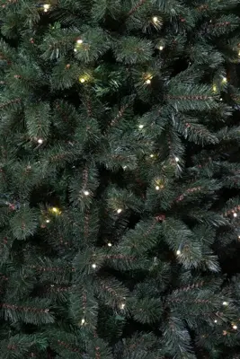 Triumph Tree Forest frosted slim verlichte kunstkerstboom groen 230cm - 304 lampjes - afbeelding 3