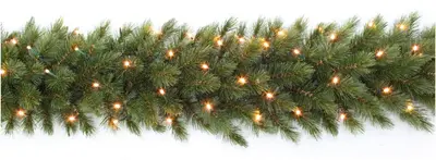 Triumph Tree Forest frosted verlichte guirlande 270cm - 96 lampjes - afbeelding 2