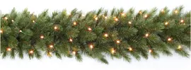 Triumph Tree Forest frosted verlichte guirlande 270cm - 96 lampjes - afbeelding 2