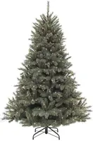 Triumph Tree Forest frosted verlichte kunstkerstboom blauwgroen 185cm - 224 lampjes - afbeelding 1