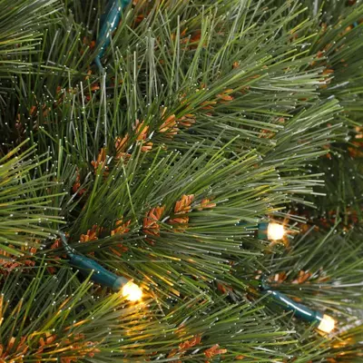 Triumph Tree Forest frosted verlichte slinger groen 180cm - 96 lampjes - afbeelding 4