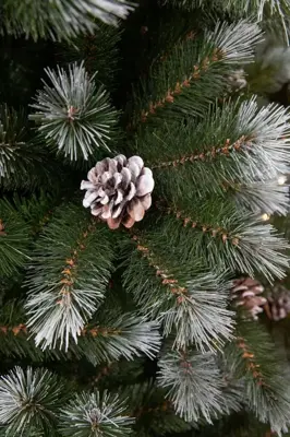 Triumph Tree Pittsburgh kunstkerstboom besneeuwd dennenappel groen 155cm - afbeelding 2