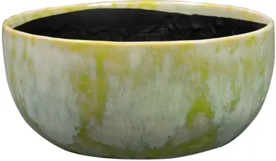 TS bloempot Davide 21x19 cm Apple Green - afbeelding 1