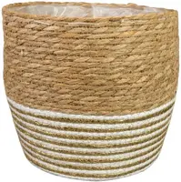 TS bloempot Dorien 32x26cm goud naturel kopen?