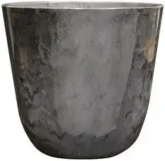 TS bloempot Palermo 13x12cm marble grey