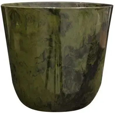 TS bloempot Palermo 23x22cm marble green