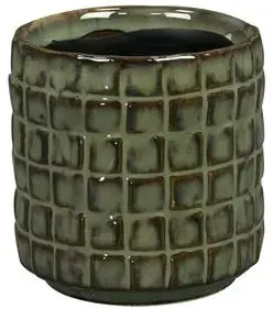 TS bloempot Stian 7x7cm mosgroen