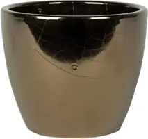 TS bloempot Sven 18x16cm goud - afbeelding 1