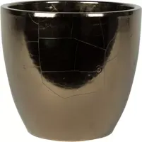 TS bloempot Sven 20x19cm goud - afbeelding 1