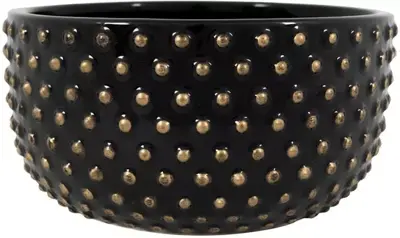 TS Bolino schaal 20x11 cm shiny black
