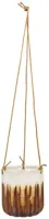 TS Collection bloempot alice  10x11cm caramel - afbeelding 1