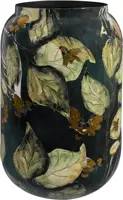 TS Collection bloempot bee metaal 30x42cm groen