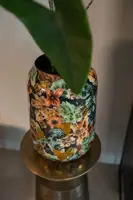 TS Collection bloempot berry metaal 30x42cm blue - afbeelding 2