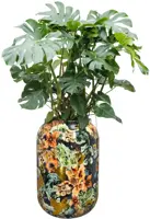 TS Collection bloempot berry metaal 30x42cm blue - afbeelding 5