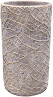 TS Collection bloempot denzel cement, steen 13x24cm shiny concrete - afbeelding 1