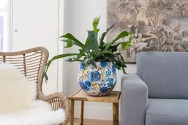 TS Collection bloempot dutch metaal 28x25cm  - afbeelding 4