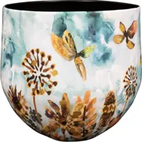 TS Collection bloempot fresia metaal 28x25cm fresh