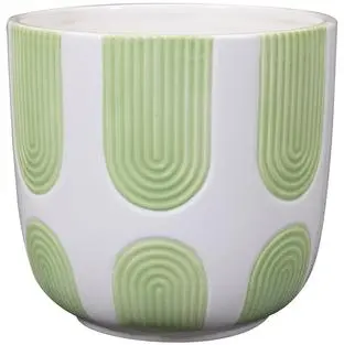 TS Collection bloempot joya keramiek 13x13cm apple