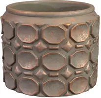 TS Collection bloempot jurre steen 14x11cm rose kopen?