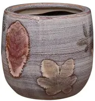TS Collection bloempot  keramiek 12x12cm autumn - afbeelding 1