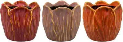 TS Collection bloempot  keramiek 15x14cm 