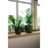 TS Collection bloempot  kunststof 21x19cm  - afbeelding 3