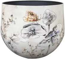 TS Collection bloempot moonlight meadow kunststof, metaal 24x21cm moonlight meadow kopen?