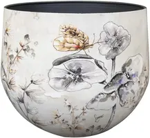 TS Collection bloempot moonlight meadow kunststof, metaal 33x28cm moonlight meadow kopen?