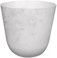TS Collection Bloempot Palermo 13x12 cm Marble cloud - afbeelding 1