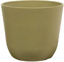 TS Collection Bloempot Palermo 13x12 cm Sage - afbeelding 1