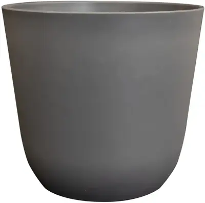 TS Collection bloempot Palermo 17x14cm Grijs