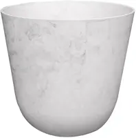 TS Collection Bloempot Palermo 17x15 cm Marble cloud - afbeelding 1