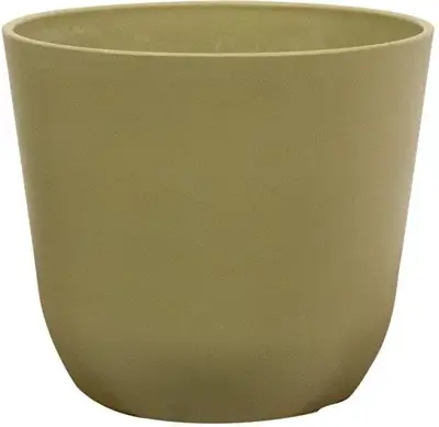 TS Collection Bloempot Palermo 17x15 cm Sage - afbeelding 1