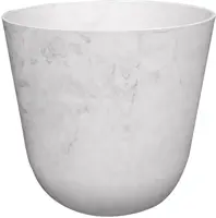 TS Collection Bloempot Palermo 21x19cm Marble cloud - afbeelding 1