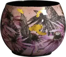 TS Collection bloempot polly metaal 7x6cm pink