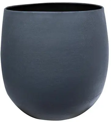 TS Collection Bloempot Stijn 58x56 cm Matblauw - afbeelding 1
