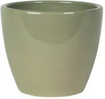TS Collection bloempot sven keramiek 16x13cm mint - afbeelding 1