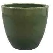 TS Collection bloempot sven keramiek 20x19cm sage - afbeelding 5
