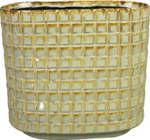 TS Collection Planter Bloempot Stian Soft Jade L26 x B13 x H24 cm kopen?