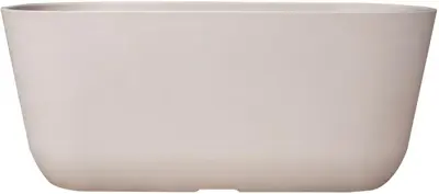 TS Collection Planter Palmero 35x16x15 cm Wit - afbeelding 1