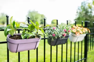 TS Collection Planter Palmero 36x16x15 cm Lavendel - afbeelding 4