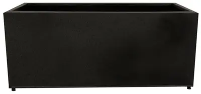 TS Collection Planter Sten 64x28 h28 cm Matzwart - afbeelding 1