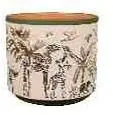 TS Collection Pot Safari Wildlife Ø7x6 cm