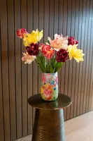 TS Collection vaas metaal dutch beauty 20x29cm spring - afbeelding 3